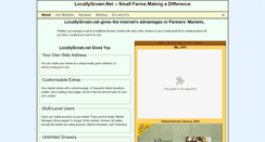 Desktop Screenshot of locallygrown.net